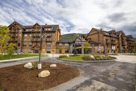Entrance at Burke Mountain Resort