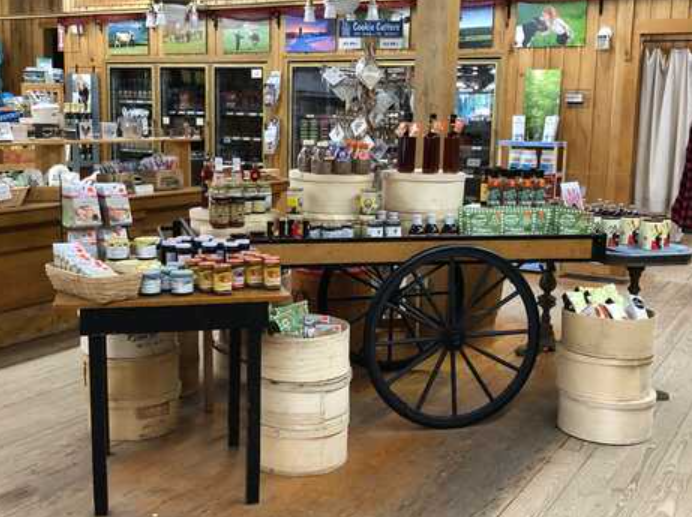 A vast selection at the Quechee General Store