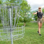 Frisbee golf at Trapp Family Lodge
