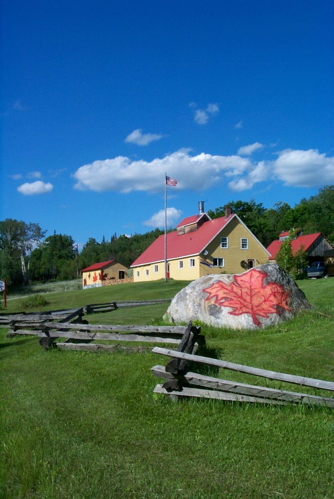 Incredible scenery at Goodrich's Maple Farm